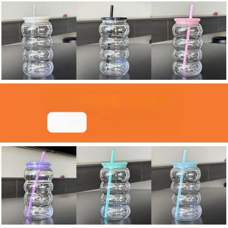 2024 Robbanásveszélyes 16oz-os műanyag tapadókorong, környezetbarát akril zselés színű, mason pohár, műanyag pohár nagykereskedelem
