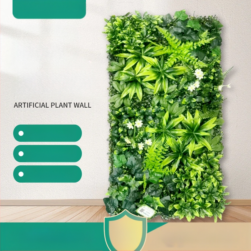 Simulācijas zaļās augu sienas pielāgošana Simulācijas augu sienas Lanmi zāle Dažādu zālienu viltus zāliena sienas dekorēšanas fons