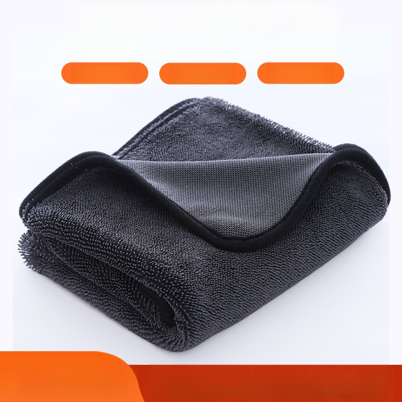 Mikrokiust keerutatud autopesurätik Spiraalne mikrokiust autopuhastusrätik Superimav autorätik auto kasutamiseks