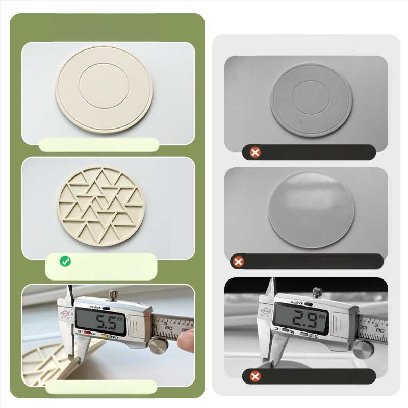 Силиконова постелка за топлинна изолация, подложка за трапезна маса, против изгаряне, подложка за трапезария, специална високотемпературна подложка за купа, подложка за подложка за чаши, домакинска висококачествена...