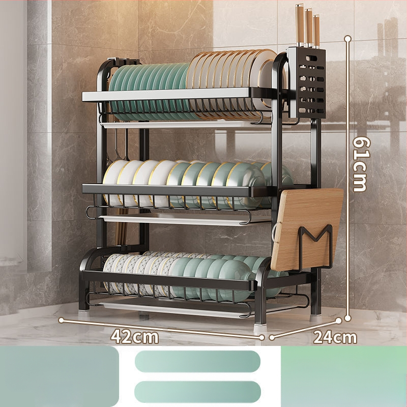 Virtuvės laikymo lentynėlė, daugiafunkcis indų ir indų laikymo lentynėlė, dubenėlių ir lazdelių laikymo dėžė, spintelė, buitinių indų lentynėlė, kanalizacijos lentynėlė