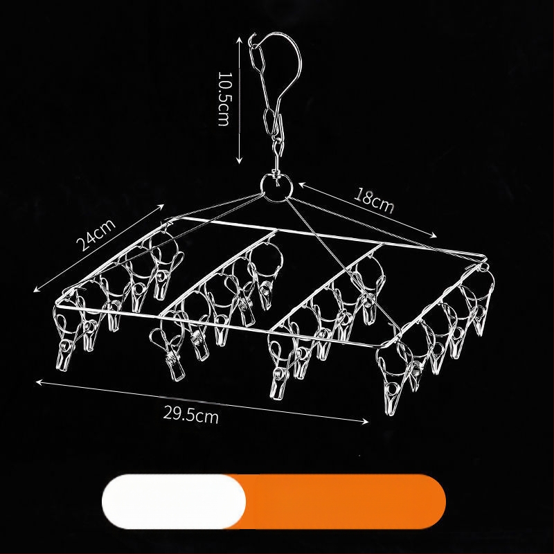 Roostevabast terasest riidekuivatusrest, multifunktsionaalsed tuulekindlad sokid, laste riidepuu, artefaktikonks