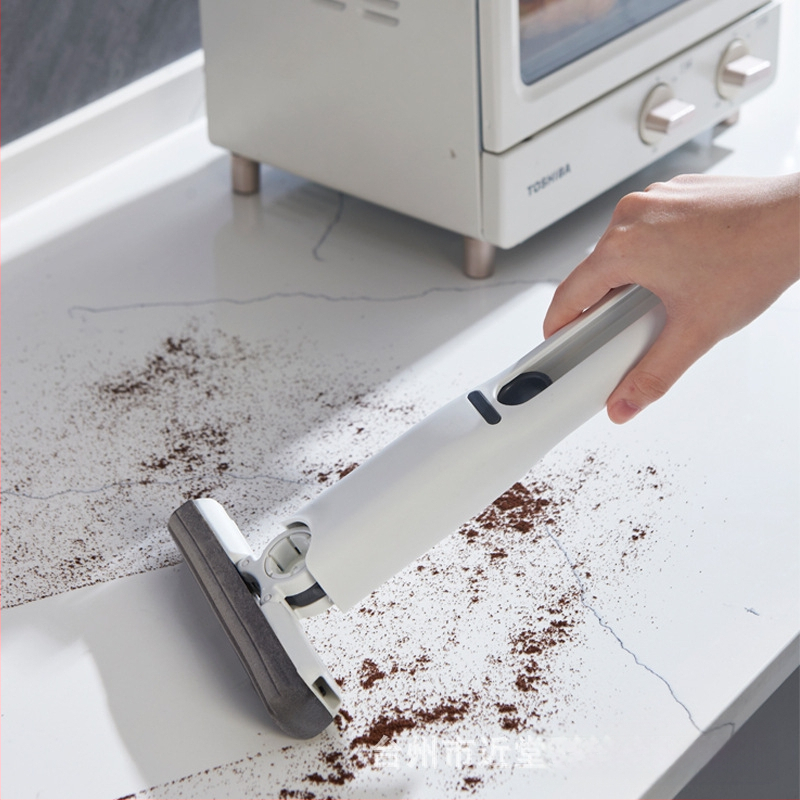 Halli lähedal lauaarvuti mini mopi käsn auto kohvilaua puhastamiseks käeshoitav kokkupandav käed-vabad väike mopp