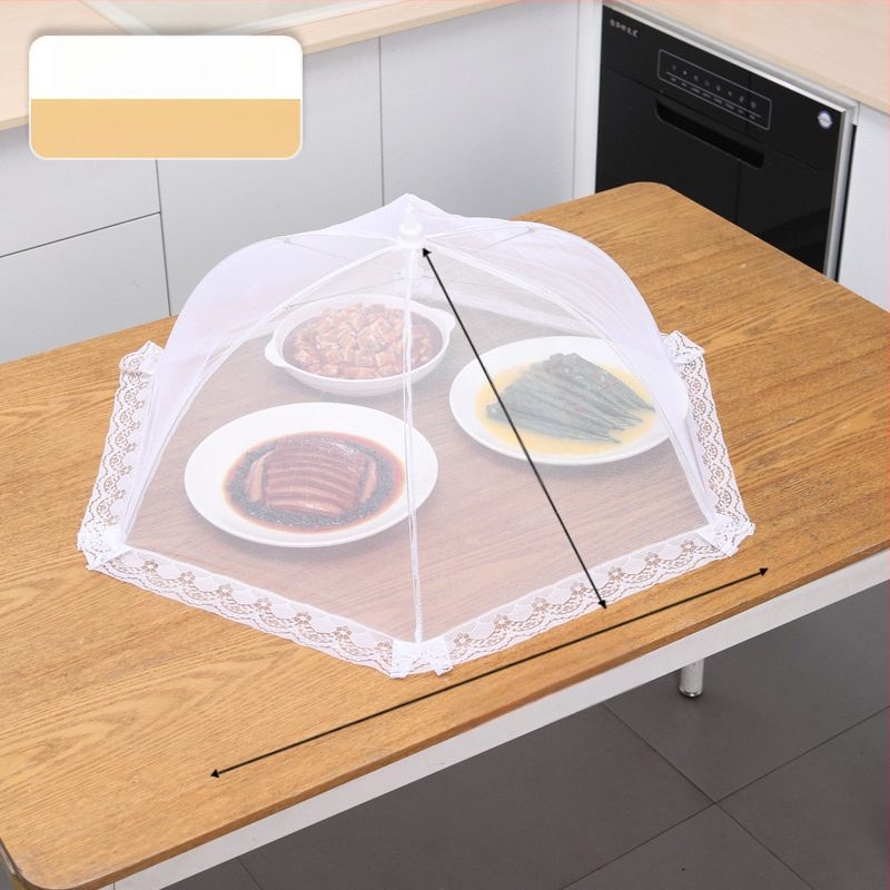 Kärbsekindel võrgust kate toidukate kokkupandav äriliseks kasutamiseks mõeldud eriti suur ristkülikukujuline läbipaistev kate toidukate tolmukindel söögilaua kate majapidamiseks