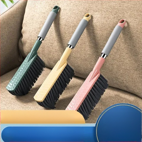 Minkštas šepetys sofos šepetys lovos šepetys ilga rankena lovos valymo šepetys miegamasis namų valymas lova mielas šluotos artefaktas