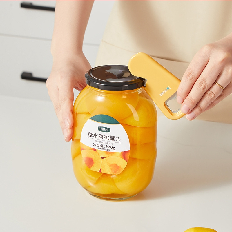 Стикер за хладилник, отварачка за бирени бутилки, многофункционална, креативна преносима отварачка за бутилки, домакински хладилник, магнитна, многофункционална отварачка за консерви.