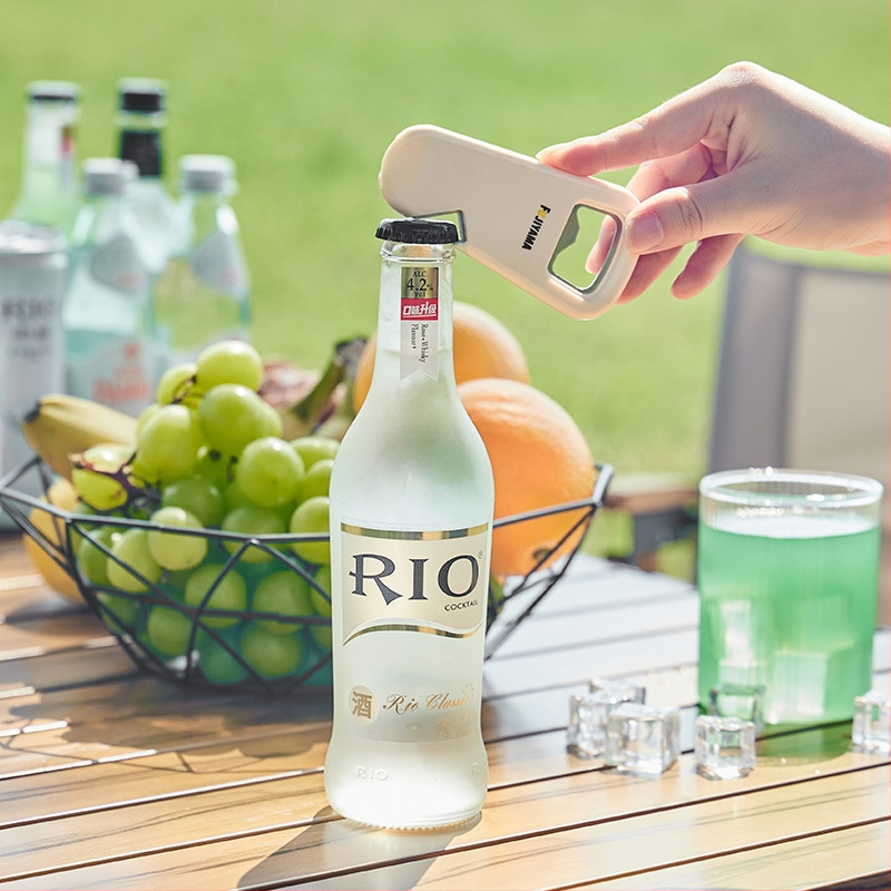 Стикер за хладилник, отварачка за бирени бутилки, многофункционална, креативна преносима отварачка за бутилки, домакински хладилник, магнитна, многофункционална отварачка за консерви.