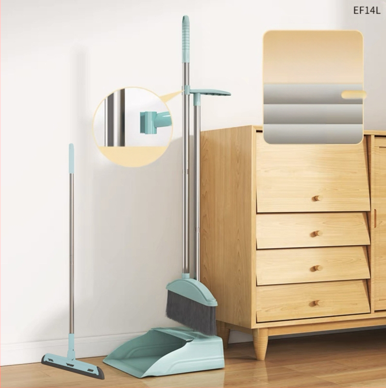 Háztartási összecsukható seprű, szemeteslapát, kombinált seprű, egyetlen seprű, tapadásmentes, mágneses, abszorpciós tároló