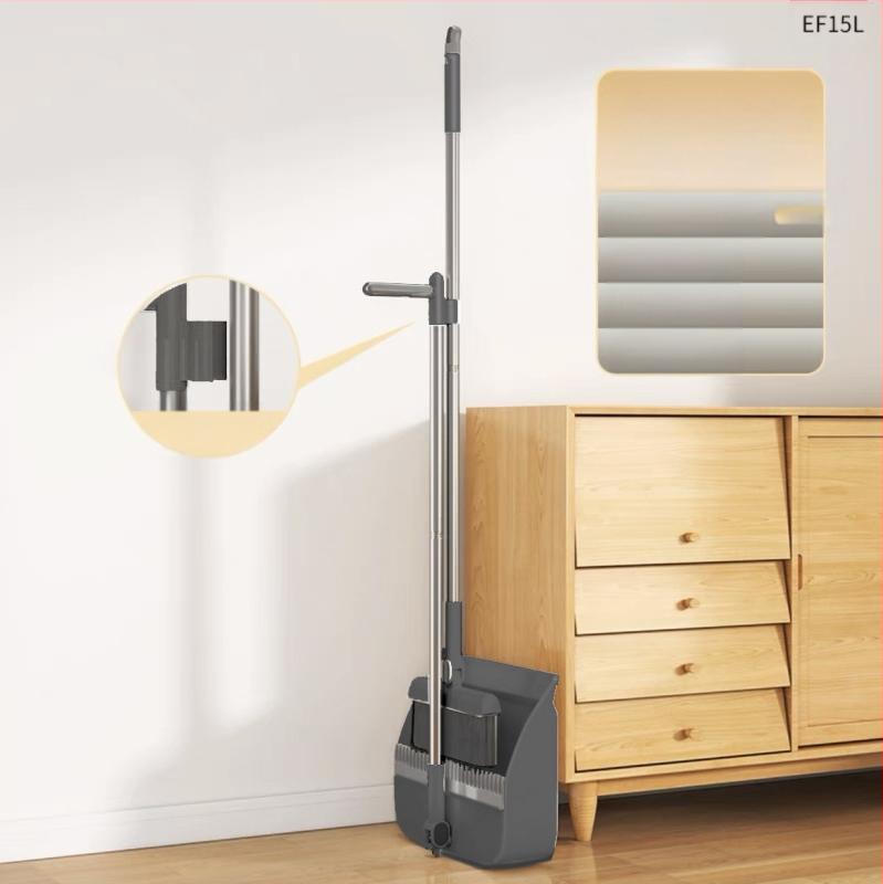 Háztartási összecsukható seprű, szemeteslapát, kombinált seprű, egyetlen seprű, tapadásmentes, mágneses, abszorpciós tároló