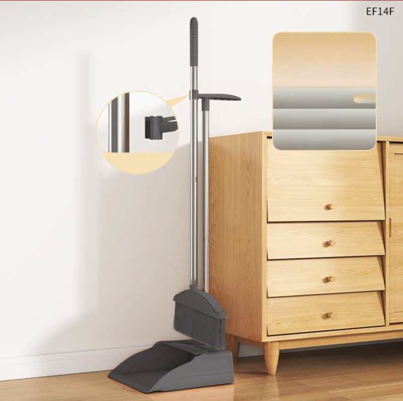 Háztartási összecsukható seprű, szemeteslapát, kombinált seprű, egyetlen seprű, tapadásmentes, mágneses, abszorpciós tároló