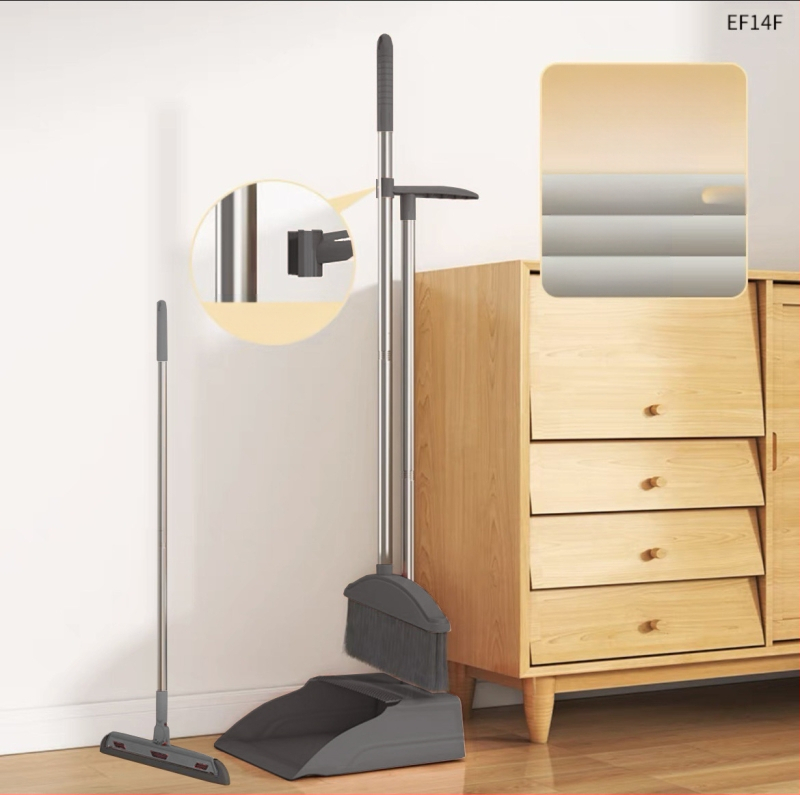 Háztartási összecsukható seprű, szemeteslapát, kombinált seprű, egyetlen seprű, tapadásmentes, mágneses, abszorpciós tároló