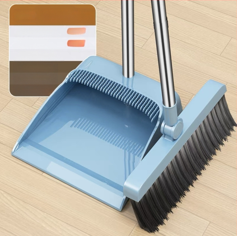 Háztartási összecsukható seprű, szemeteslapát, kombinált seprű, egyetlen seprű, tapadásmentes, mágneses, abszorpciós tároló
