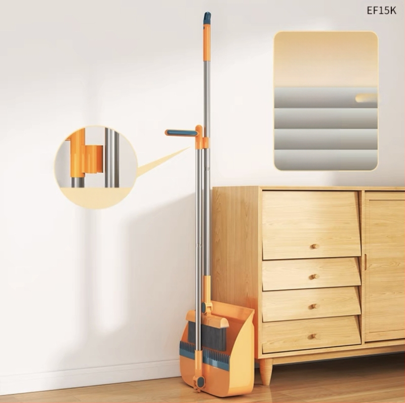 Háztartási összecsukható seprű, szemeteslapát, kombinált seprű, egyetlen seprű, tapadásmentes, mágneses, abszorpciós tároló