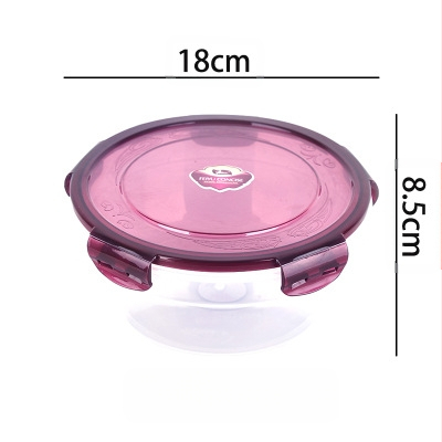 Ie3 toidukvaliteediga plastist suletud mikrolaineahju soojendusega lõunasöögikarp külmkapis hoiustamiseks krõbedama puuviljakarbi kiirnuudlikauss U-ga