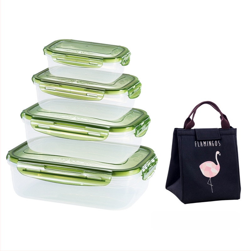 Ie3 toidukvaliteediga plastist suletud mikrolaineahju soojendusega lõunasöögikarp külmkapis hoiustamiseks krõbedama puuviljakarbi kiirnuudlikauss U-ga