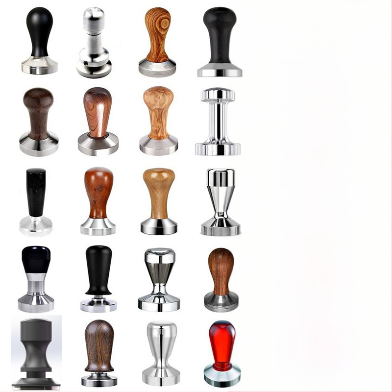 Kavos maišymo įrankis, miltelių skirstytuvas, pastovios jėgos maišymo įrankis, slėgio maišymo įrankis, miltelių presas, miltelių skirstytuvo priedai, kavos maišymo lazdelė