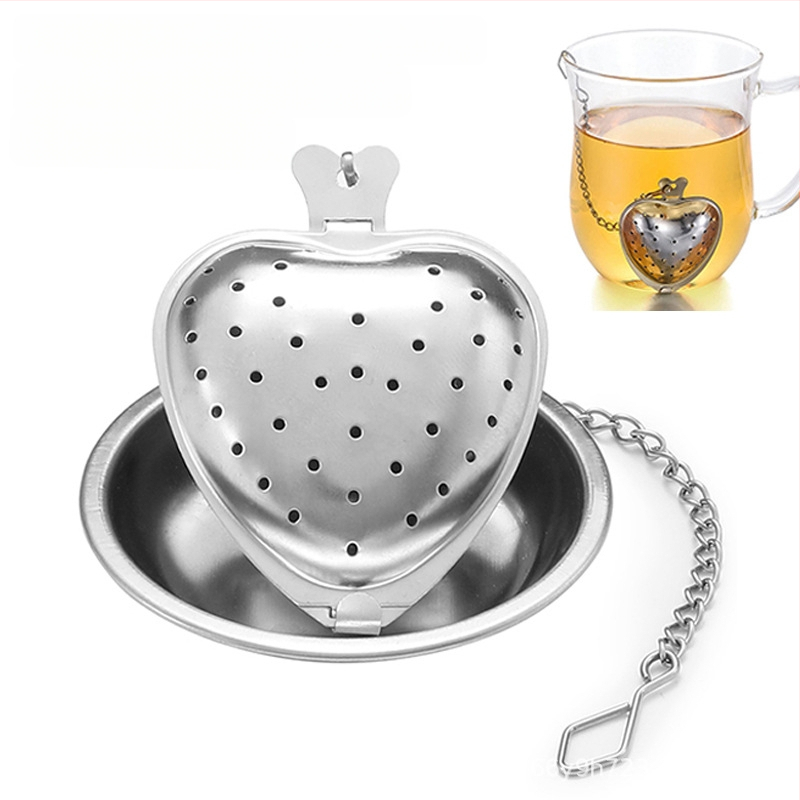 Nerūdijančio plieno pakabinamas puodelio arbatos sietelis modernus arbatos gaminimo artefaktas biuro arbatos čiaupas su specialiu padėklu, įvairių raštų pasirinktinai