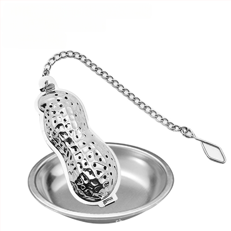 Nerūdijančio plieno pakabinamas puodelio arbatos sietelis modernus arbatos gaminimo artefaktas biuro arbatos čiaupas su specialiu padėklu, įvairių raštų pasirinktinai