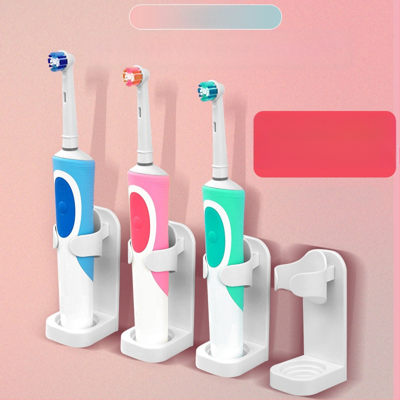 Elektrinio dantų šepetėlio laikiklio laikymo lentynėlė Dantų šepetėlio pagrindas Prie sienos tvirtinamas paprastas dantų šepetėlio laikiklis Kasdienių reikmenų dantų šepetėlio laikiklis