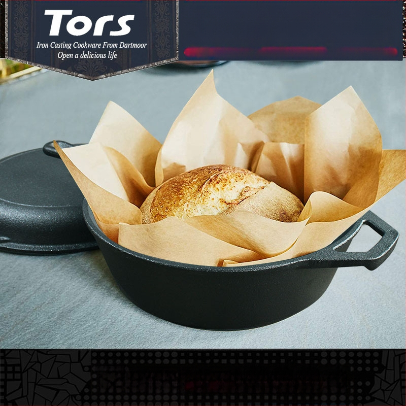 Tols Export liatinový hrniec s jednou rukoväťou, dvojúčelový hrniec, panvica s jednou rukoväťou, čistý železný hrniec na dusené mäso, domácnosť bez poťahu, pokrievka na výrobu panvice