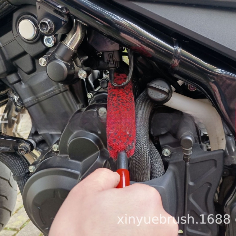 Automobilio valymo šepetėlis, imituojantis vilną, mikropluošto plovimo šepetėlis, detalus šepetėlis, tarpų šepetėlis, kurį galima sulenkti savo nuožiūra