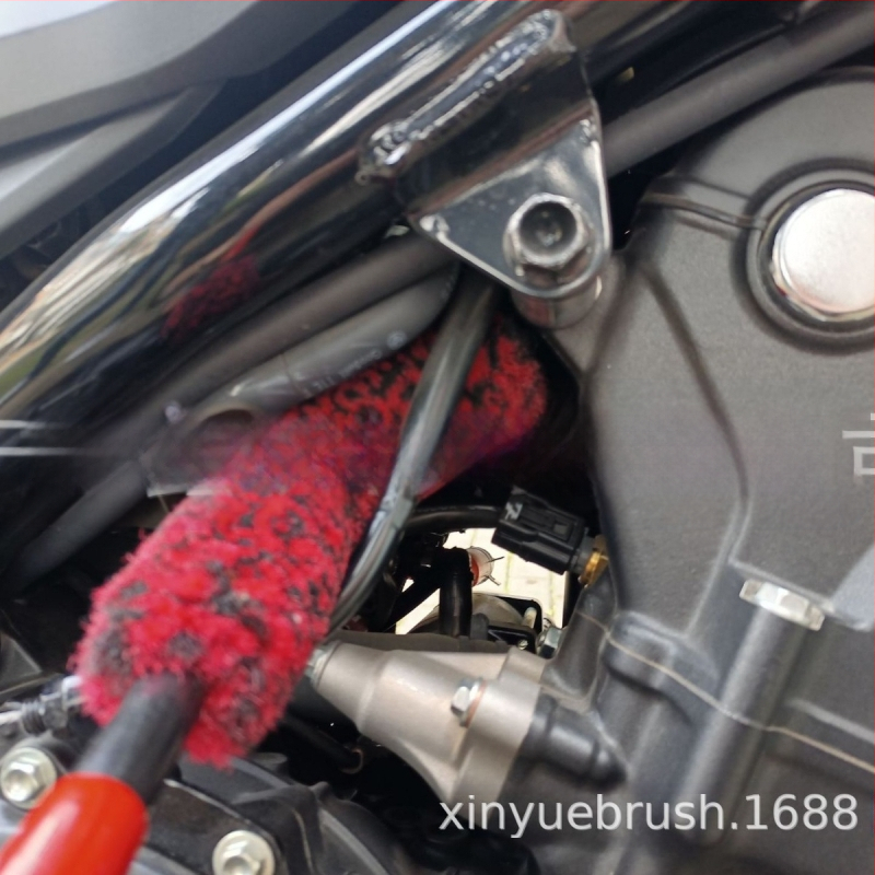 Automobilio valymo šepetėlis, imituojantis vilną, mikropluošto plovimo šepetėlis, detalus šepetėlis, tarpų šepetėlis, kurį galima sulenkti savo nuožiūra