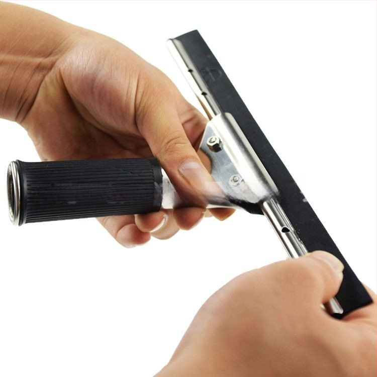 Hulgimüük Baiyun 35cm roostevabast terasest klaasipuhastusvahend, klaasipuhastusvahend, klaasipuhasti äriklassi aknapesuks