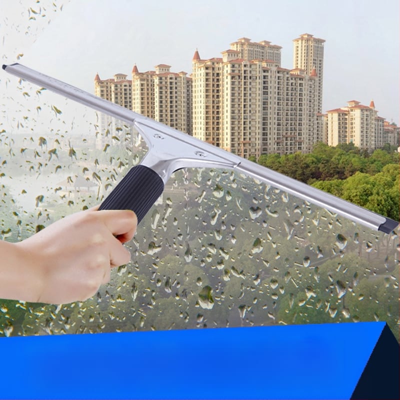 Hulgimüük Baiyun 35cm roostevabast terasest klaasipuhastusvahend, klaasipuhastusvahend, klaasipuhasti äriklassi aknapesuks
