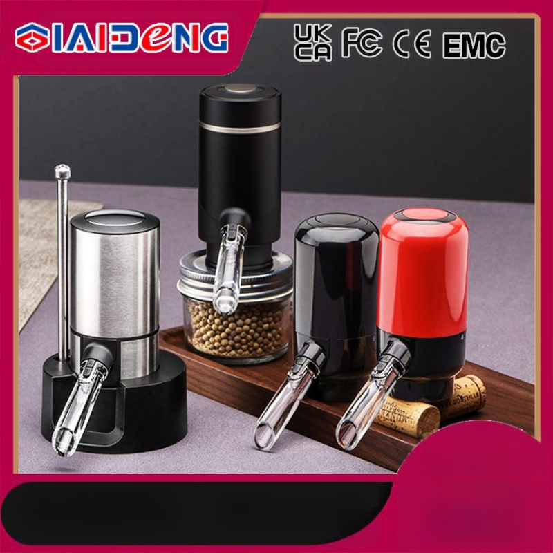 Automatinis nešiojamas elektroninis vyno dekanteris Elektrinis slėgio vyno dozatorius vyno vyno vyno vadovas verslo dovanos