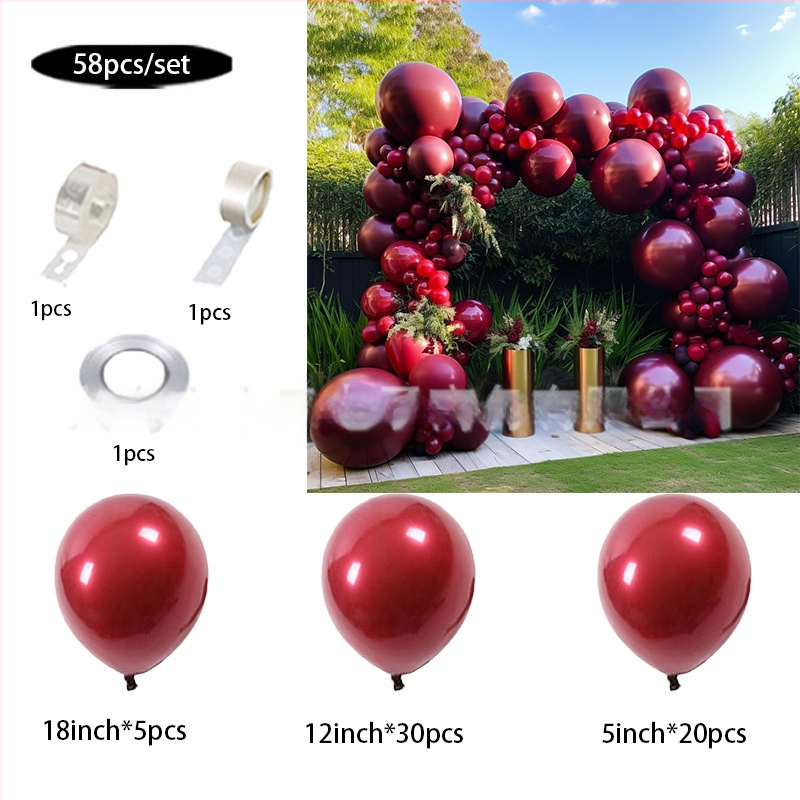 Retro žalios rožės raudono baliono kostiumas gimtadienio vestuvių latekso balionų dekoracija drabužių vakarėlio balionų arka