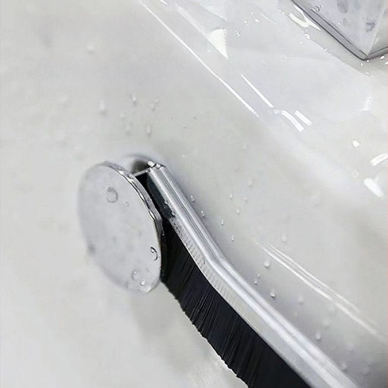 Vannitoa vahehari metallist stiilis multifunktsionaalne pika varrega vahehari vannitoale vannitoa puhastushari [YT8]