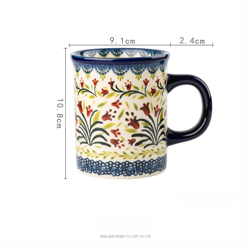 Poola keraamiline kruus Avaleht Amazon Paaritass Kohvitass Veetass Hommikusöögitass Teetass Kohvitass