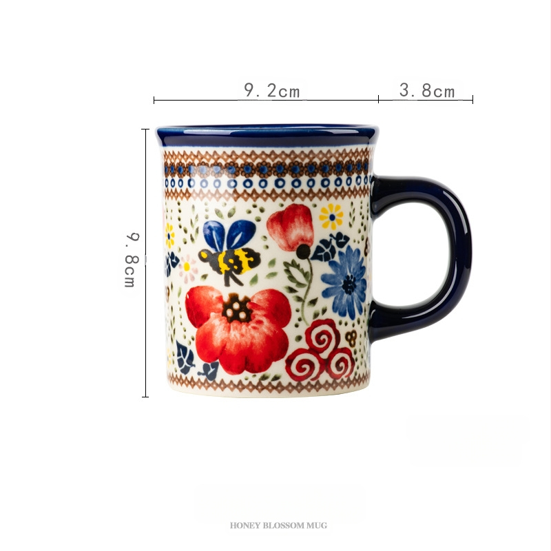 Poola keraamiline kruus Avaleht Amazon Paaritass Kohvitass Veetass Hommikusöögitass Teetass Kohvitass