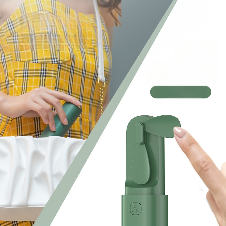 Kézi asztali kis ventilátor újratölthető, ultra csendes irodai diákosztályú mini hordozható, hordozható, nagy szél