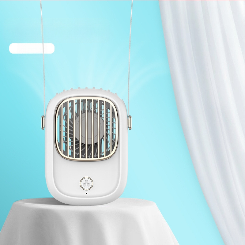 Kézi asztali kis ventilátor újratölthető, ultra csendes irodai diákosztályú mini hordozható, hordozható, nagy szél