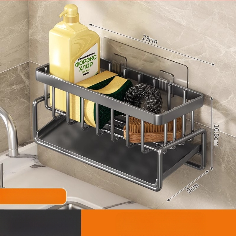 Virtuvės laikymo lentynėlė, skudurų laikymo lentynėlė, nusausinimo lentynėlė, be perforatoriaus, buitinė prieskonių lentynėlė, kriauklės maišytuvas, kriauklės artefaktas