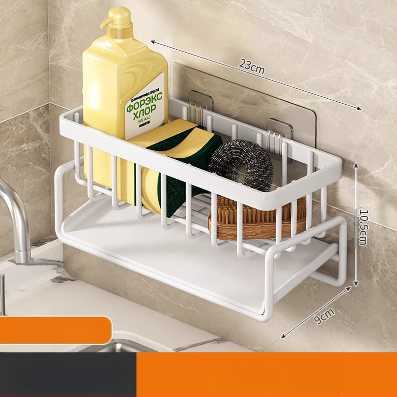 Virtuvės laikymo lentynėlė, skudurų laikymo lentynėlė, nusausinimo lentynėlė, be perforatoriaus, buitinė prieskonių lentynėlė, kriauklės maišytuvas, kriauklės artefaktas