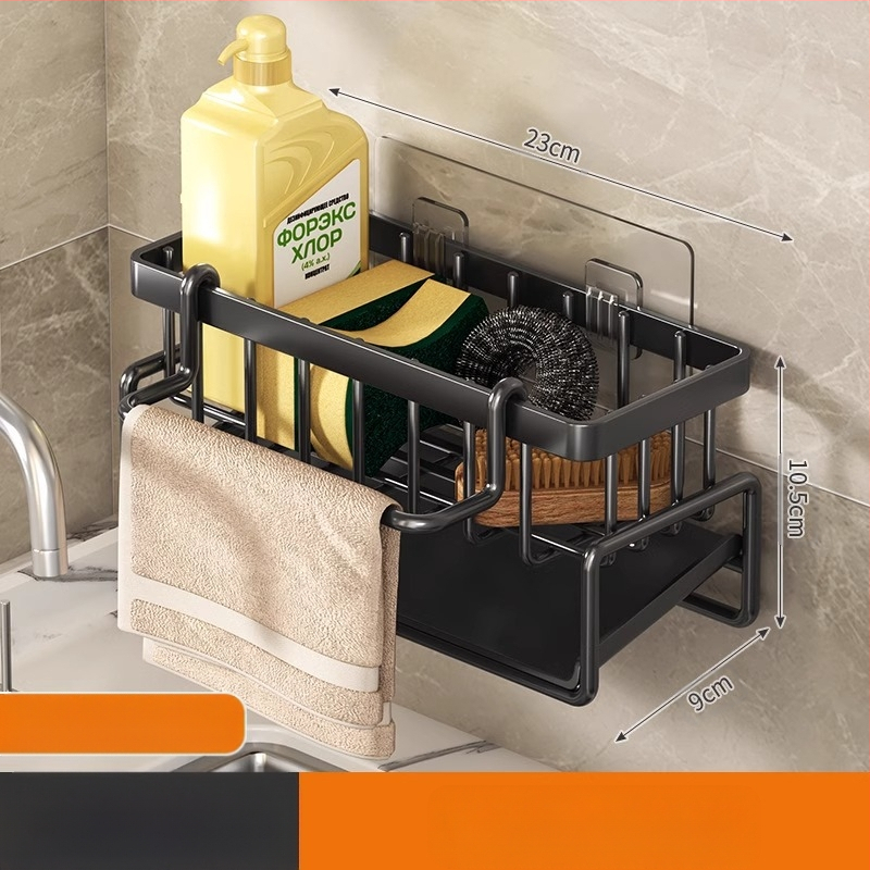 Virtuvės laikymo lentynėlė, skudurų laikymo lentynėlė, nusausinimo lentynėlė, be perforatoriaus, buitinė prieskonių lentynėlė, kriauklės maišytuvas, kriauklės artefaktas