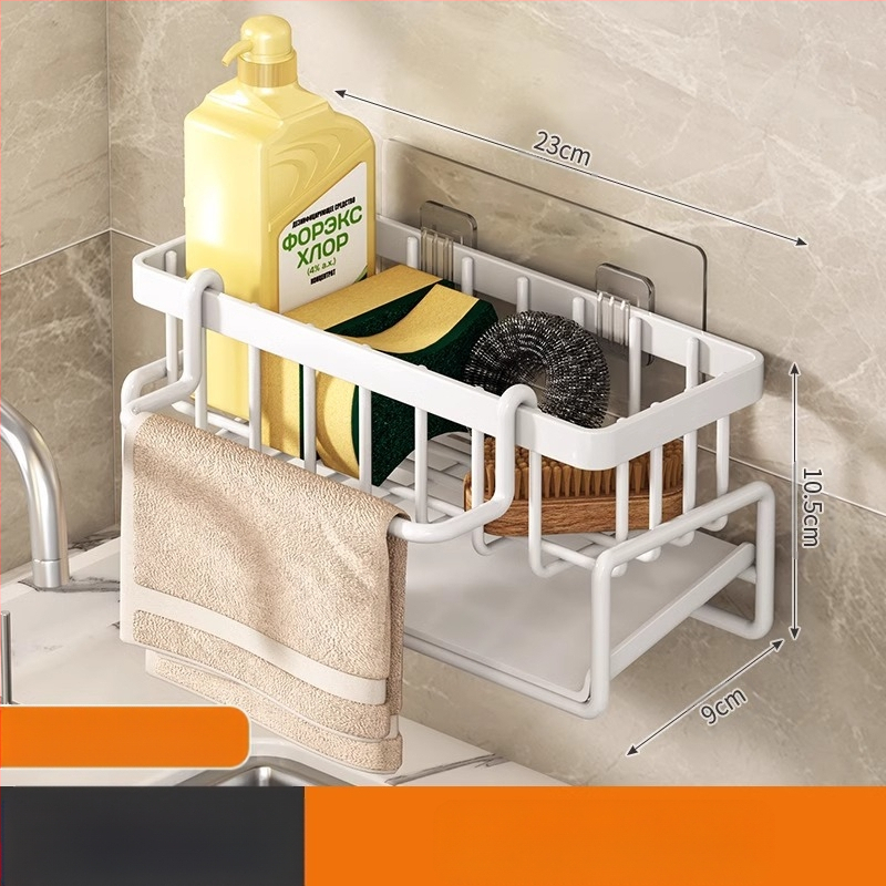 Virtuvės laikymo lentynėlė, skudurų laikymo lentynėlė, nusausinimo lentynėlė, be perforatoriaus, buitinė prieskonių lentynėlė, kriauklės maišytuvas, kriauklės artefaktas