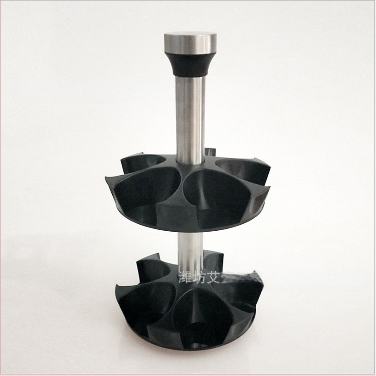 Virtuvės reikmenys Stiklinis prieskonių butelis Besisukantis rinkinys Nerūdijančio plieno prieskonių indelis Prieskonių indelis Prieskonių butelių stovas Prieskonių dėžutė