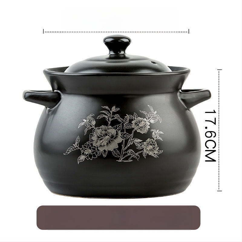 Kangshu keraamiline pajaroog supipott hautisepott majapidamise suure mahutavusega portselanist pott pudrupott lahtise leegiga otsepõletav kuumakindel gaasipott