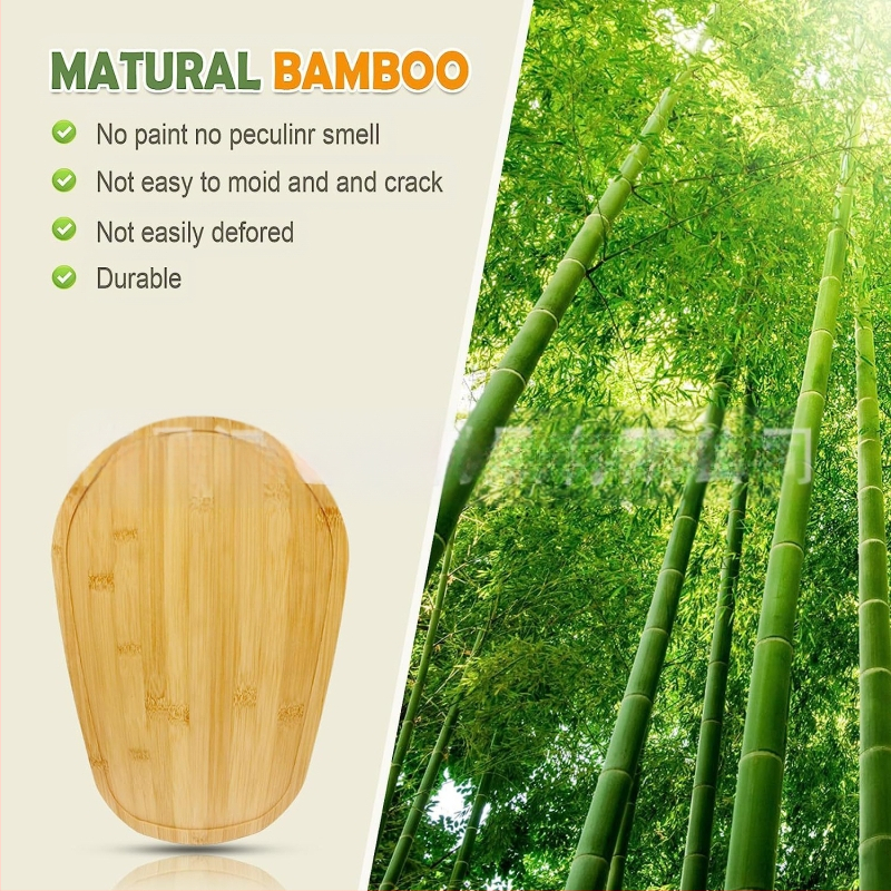 Bambusa blendera slīdnis koka blendera pamatne sadzīves tehnikas pamatnes paplāte vienkāršs koka bīdāms statīvs