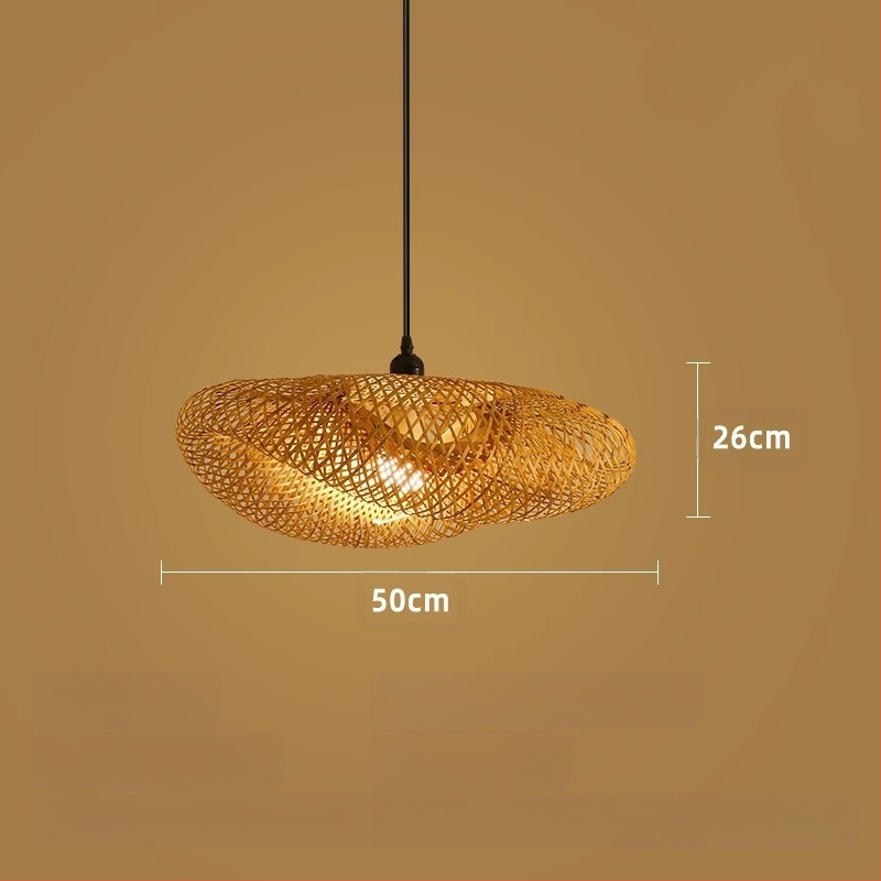 Bambusz csillár, bambusz művészet, zen teaszoba, kínai étterem, otthoni elhelyezés, japán, rattan, lámpa, retró, kreatív, művészet, lámpaernyő