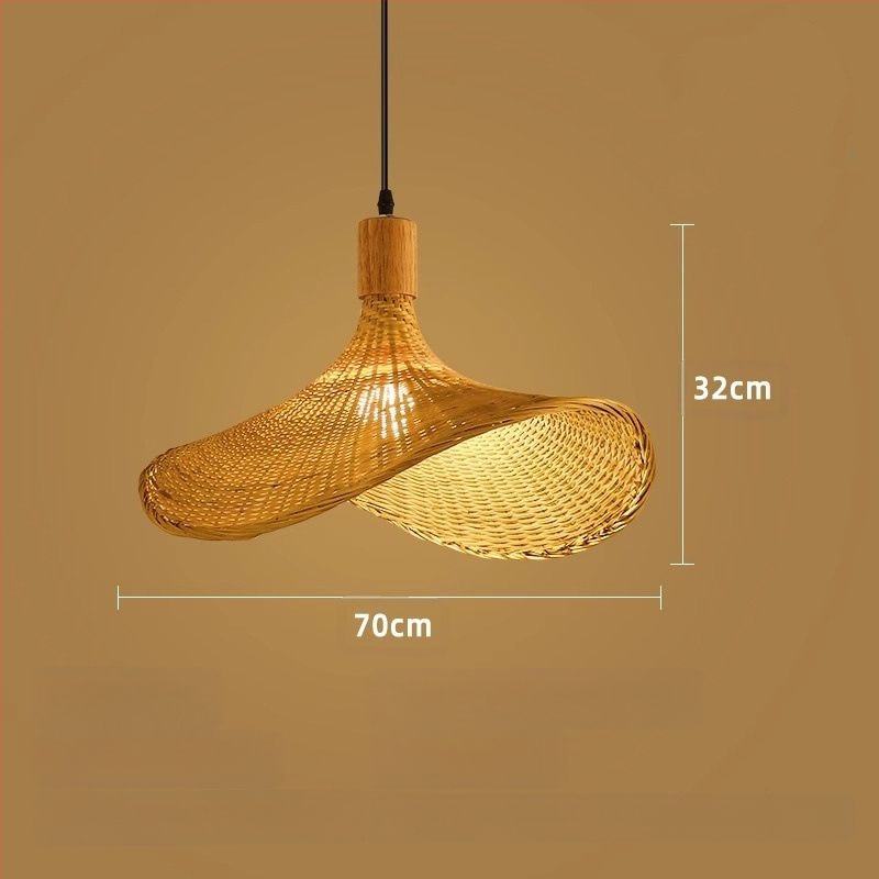 Bambusz csillár, bambusz művészet, zen teaszoba, kínai étterem, otthoni elhelyezés, japán, rattan, lámpa, retró, kreatív, művészet, lámpaernyő