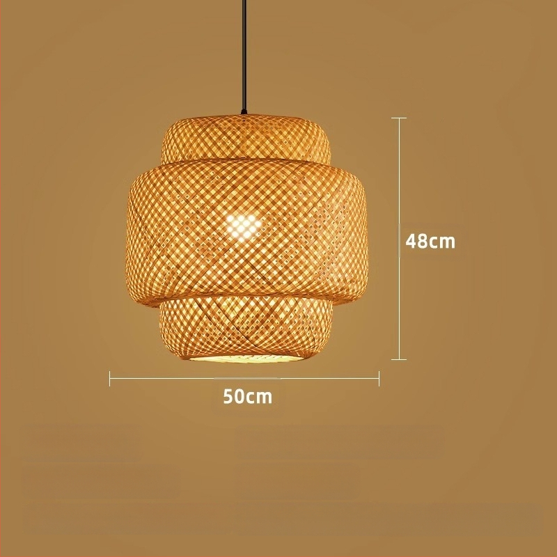 Bambusz csillár, bambusz művészet, zen teaszoba, kínai étterem, otthoni elhelyezés, japán, rattan, lámpa, retró, kreatív, művészet, lámpaernyő