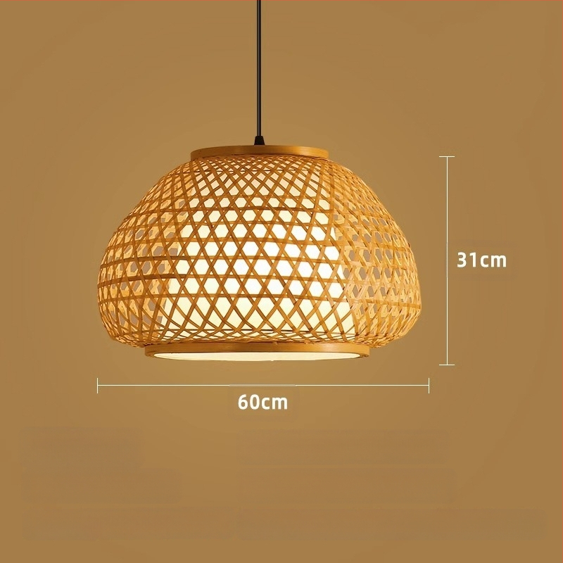 Bambusz csillár, bambusz művészet, zen teaszoba, kínai étterem, otthoni elhelyezés, japán, rattan, lámpa, retró, kreatív, művészet, lámpaernyő