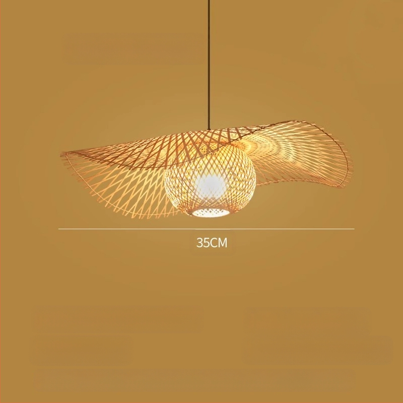 Bambusz csillár, bambusz művészet, zen teaszoba, kínai étterem, otthoni elhelyezés, japán, rattan, lámpa, retró, kreatív, művészet, lámpaernyő