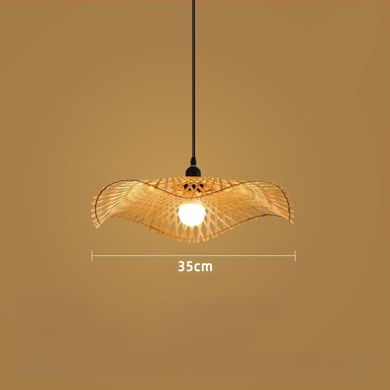 Bambusz csillár, bambusz művészet, zen teaszoba, kínai étterem, otthoni elhelyezés, japán, rattan, lámpa, retró, kreatív, művészet, lámpaernyő