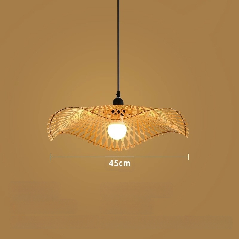 Bambusz csillár, bambusz művészet, zen teaszoba, kínai étterem, otthoni elhelyezés, japán, rattan, lámpa, retró, kreatív, művészet, lámpaernyő