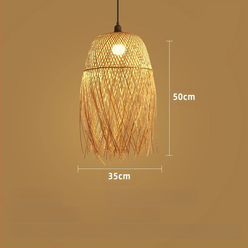 Bambusz csillár, bambusz művészet, zen teaszoba, kínai étterem, otthoni elhelyezés, japán, rattan, lámpa, retró, kreatív, művészet, lámpaernyő